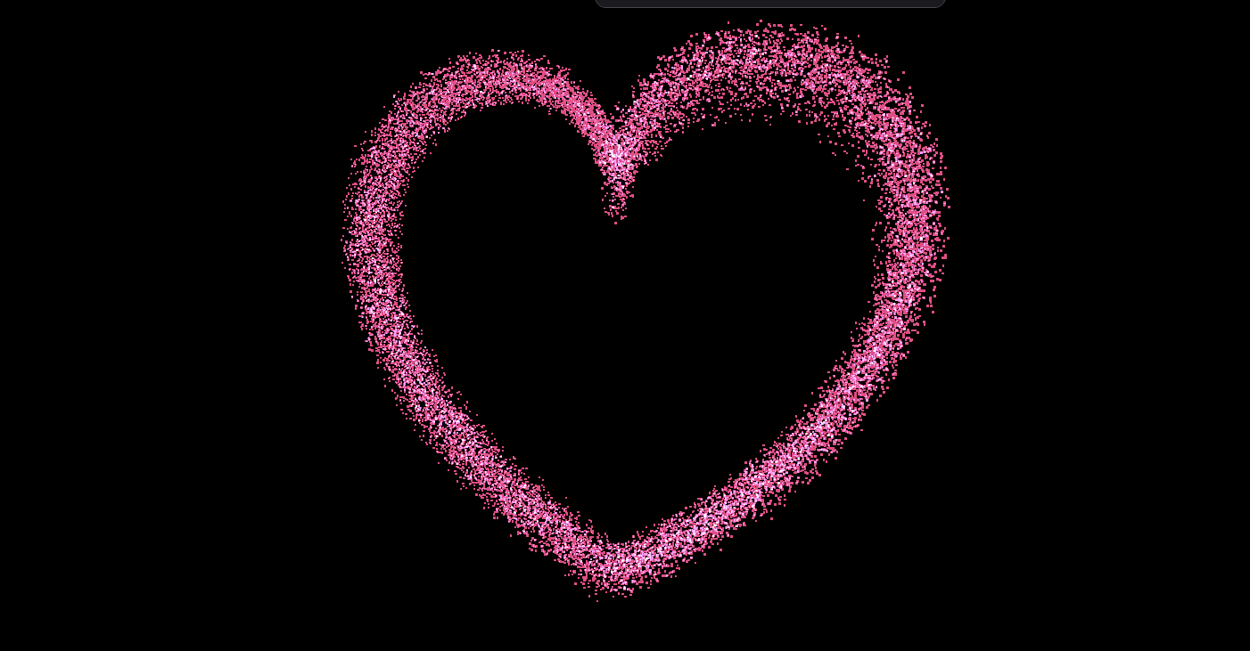 Captura del proyecto Animación de Corazón CSS